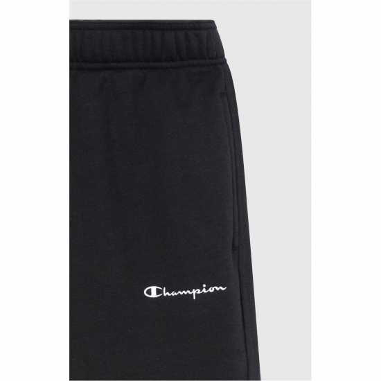 Champion Icons Elastic Cuff Fleece Pants Black Champion Icons Elastic Cuff Fleece Pants Black