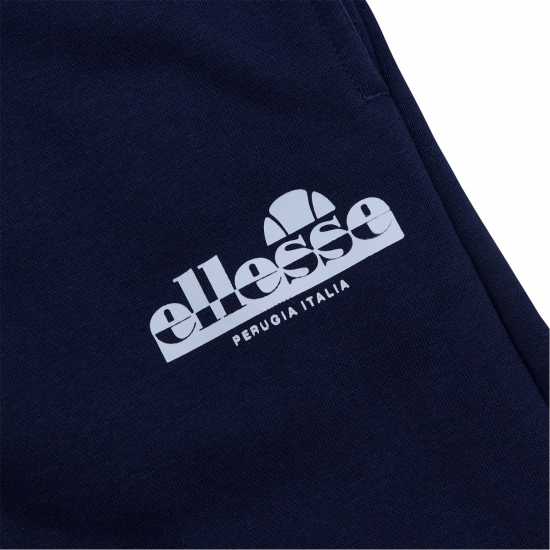 Ellesse Men's Closed Hem Fleece Joggers Navy 
