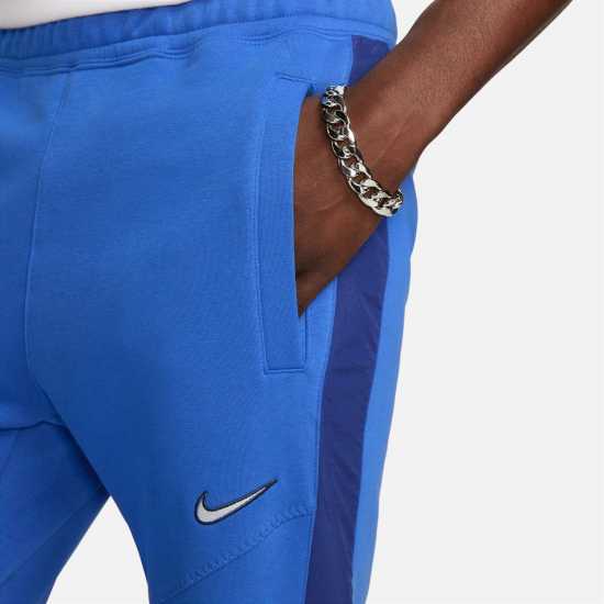 Nike Мъжко Спортно Долнище Nsw Sport Fleece Joggers Mens Royal Blue Мъжко облекло за едри хора