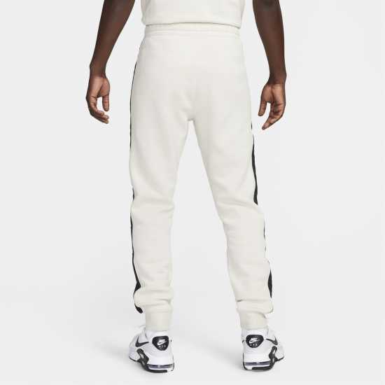 Nike Мъжко Спортно Долнище Nsw Sport Fleece Joggers Mens Cream/Black Мъжко облекло за едри хора
