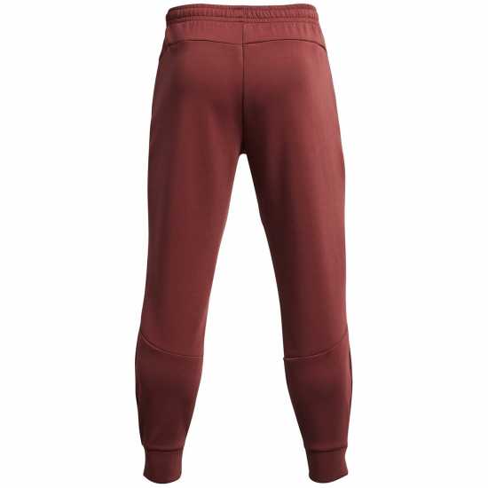 Under Armour Men's Closed Hem Fleece Joggers Red 