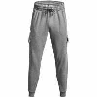 Мъжки меки спортни долнища Under Armour Armour UA Rival Fleece Joggers Men's Сиво/Черно Under Armour Armour UA Rival Fleece Joggers Men's Сиво/Черно Мъжки меки спортни долнища