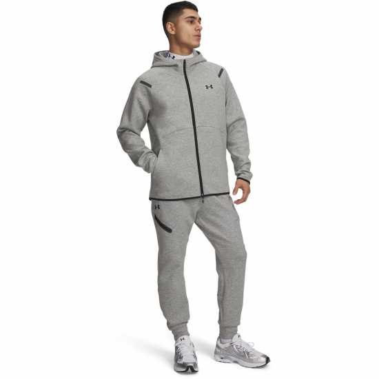 Under Armour Мъжко Спортно Долнище Unstoppable Fleece Joggers Mens Gray 