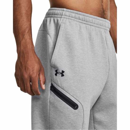 Under Armour Мъжко Спортно Долнище Unstoppable Fleece Joggers Mens Gray 