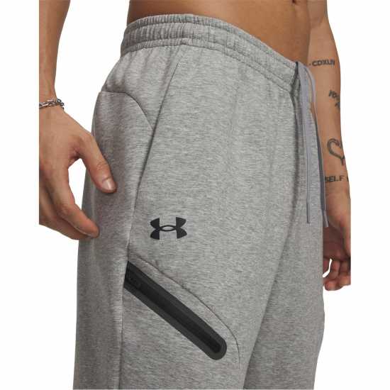 Under Armour Мъжко Спортно Долнище Unstoppable Fleece Joggers Mens Gray 