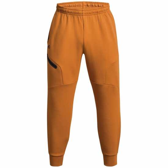 Under Armour Unstoppable Fleece Joggers Orange - Мъжко облекло за едри хора