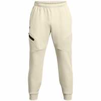 Under Armour Мъжко Спортно Долнище Unstoppable Fleece Joggers Mens Cream 