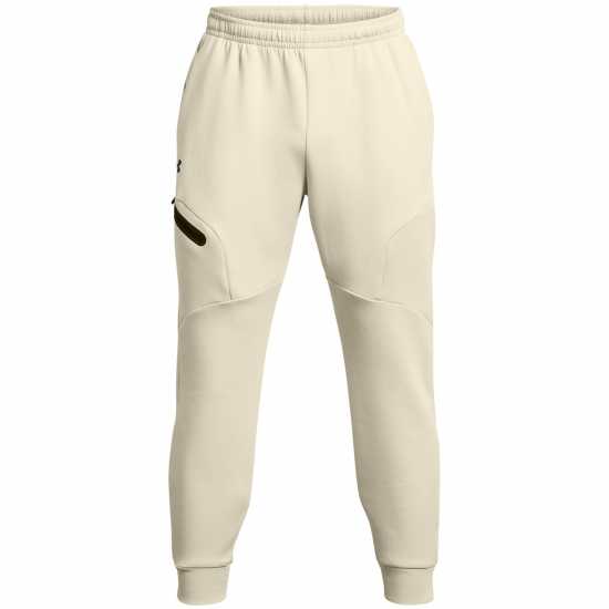 Under Armour Мъжко Спортно Долнище Unstoppable Fleece Joggers Mens Cream Under Armour Мъжко Спортно Долнище Unstoppable Fleece Joggers Mens Cream
