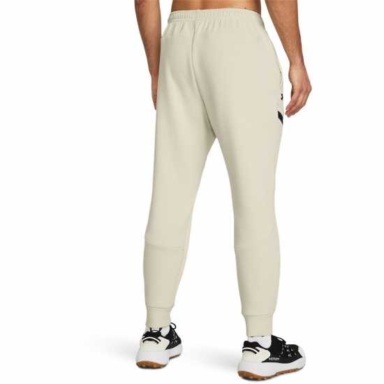 Under Armour Мъжко Спортно Долнище Unstoppable Fleece Joggers Mens Cream Under Armour Мъжко Спортно Долнище Unstoppable Fleece Joggers Mens Cream