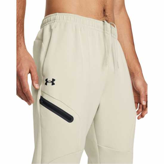 Under Armour Мъжко Спортно Долнище Unstoppable Fleece Joggers Mens Cream Under Armour Мъжко Спортно Долнище Unstoppable Fleece Joggers Mens Cream