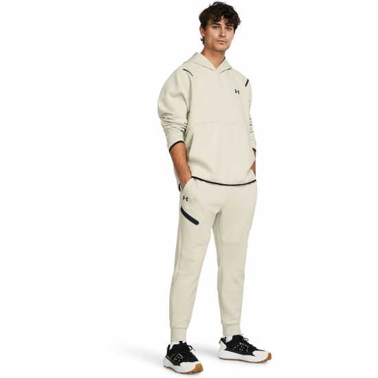 Under Armour Мъжко Спортно Долнище Unstoppable Fleece Joggers Mens Cream Under Armour Мъжко Спортно Долнище Unstoppable Fleece Joggers Mens Cream