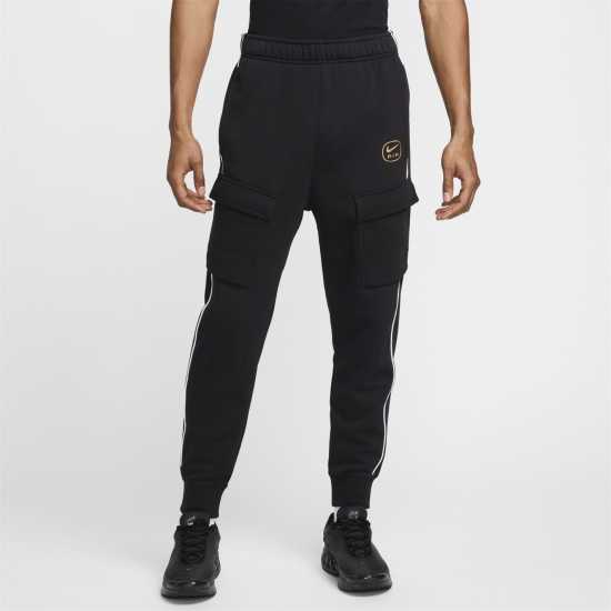 Мъжки меки спортни долнища Nike Nsw Sw Air Cargo Pant Flc Bb Черно/Злато Nike Nsw Sw Air Cargo Pant Flc Bb Черно/Злато Мъжки меки спортни долнища