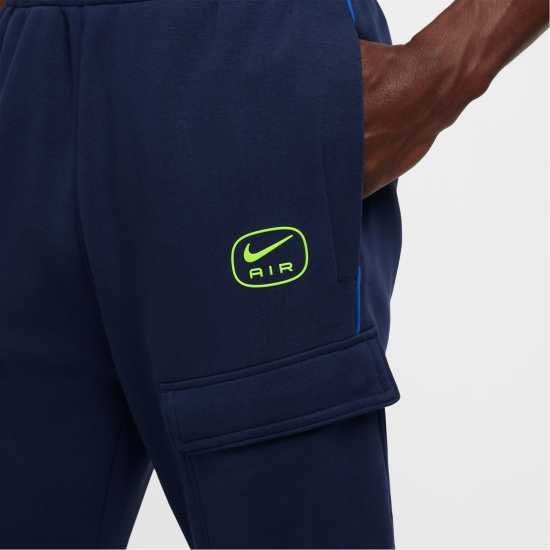 Nike Nsw Sw Air Cargo Pant Flc Bb Тъмносин/Волт Мъжки меки спортни долнища