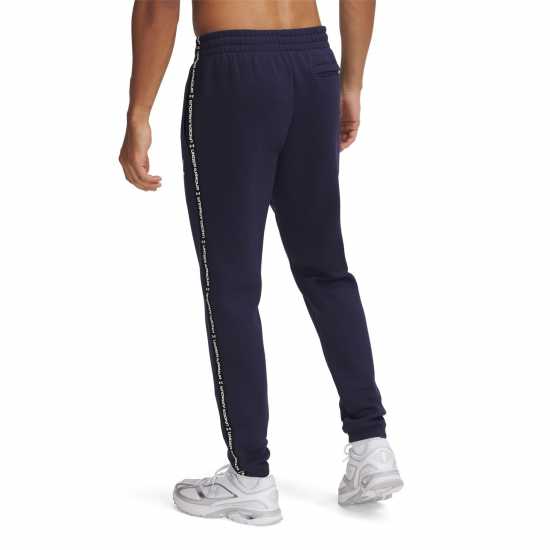 Мъжки меки спортни долнища Under Armour Мъжко Спортно Долнище Icon Fleece Taping Joggers Mens Син/ Бял Under Armour Мъжко Спортно Долнище Icon Fleece Taping Joggers Mens Син/ Бял Мъжки меки спортни долнища