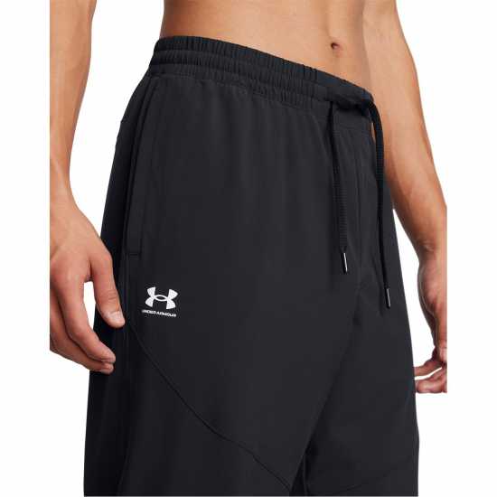 Under Armour Мъжко Спортно Долнище Vibe Woven Joggers Mens Черно/Бяло Мъжки меки спортни долнища