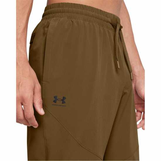 Under Armour Мъжко Спортно Долнище Vibe Woven Joggers Mens Кафяво 