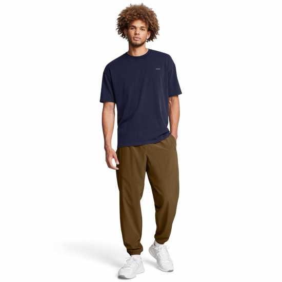 Under Armour Мъжко Спортно Долнище Vibe Woven Joggers Mens Кафяво 