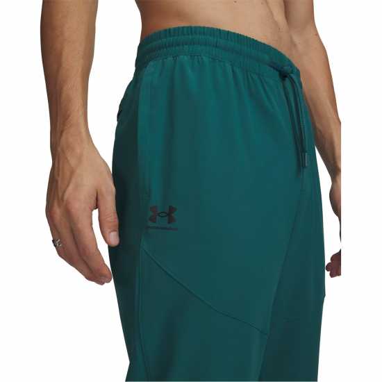 Under Armour Мъжко Спортно Долнище Vibe Woven Joggers Mens Green/Black Under Armour Мъжко Спортно Долнище Vibe Woven Joggers Mens Green/Black