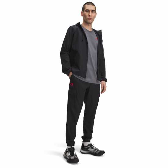 Мъжки меки спортни долнища Under Armour Armour Vibe Cargo Pants Black Under Armour Armour Vibe Cargo Pants Black Мъжки меки спортни долнища