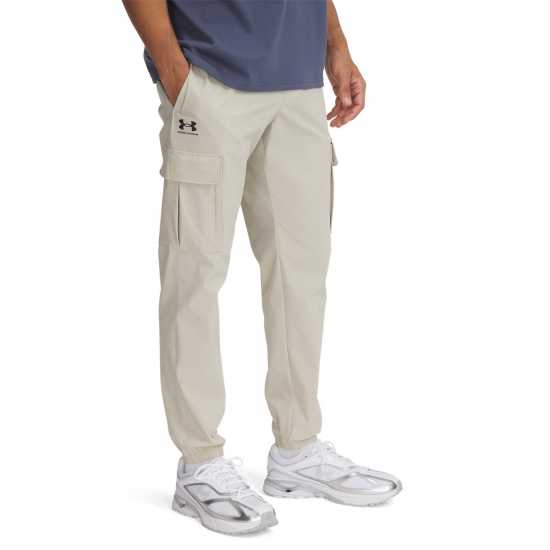 Мъжки меки спортни долнища Under Armour Armour Vibe Cargo Pants Khaki Base Under Armour Armour Vibe Cargo Pants Khaki Base Мъжки меки спортни долнища