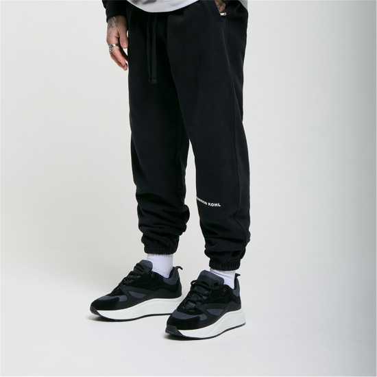 Madison Kohl Jogging Bottoms Черно Мъжки меки спортни долнища