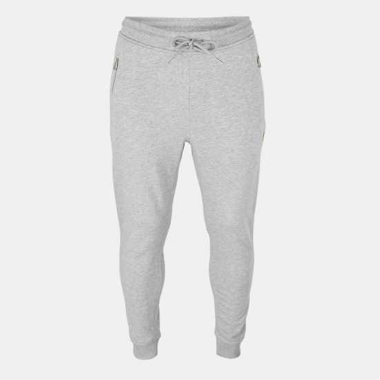 Luke Rome Closed Hem Jersey Jogger Среден сив мрамор 