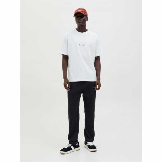 Мъжко Спортно Долнище Jack And Jones Norrebro Straight Leg Joggers Mens Black 