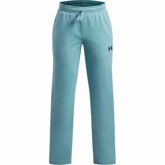 Under Armour Kids' Open Hem Woven Tracksuit Joggers Blue/Black Under Armour Kids' Open Hem Woven Tracksuit Joggers Blue/Black