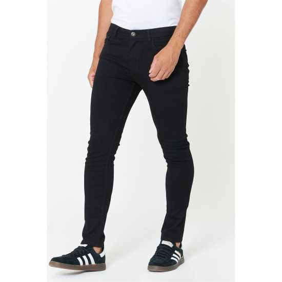 Вталени Дънки Skinny Jeans Black  Мъжки дънки