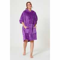 Snuggle Hoodie Purple Дамски пижами