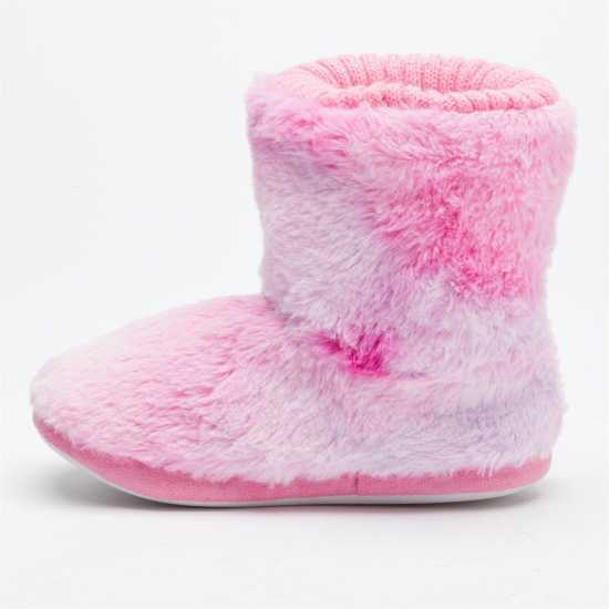Faux Fur Multi Slipper Boot  Детски якета и палта