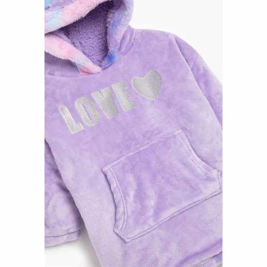 Be You Luxury Purple Snuggle Hoodie  Детски суитчъри и блузи с качулки