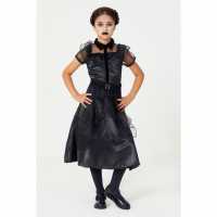Character Girls Wednesday Prom Dress Up Costume