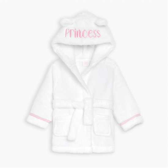 Baby Girl Princess Robe White/pink  Бебешки дрехи