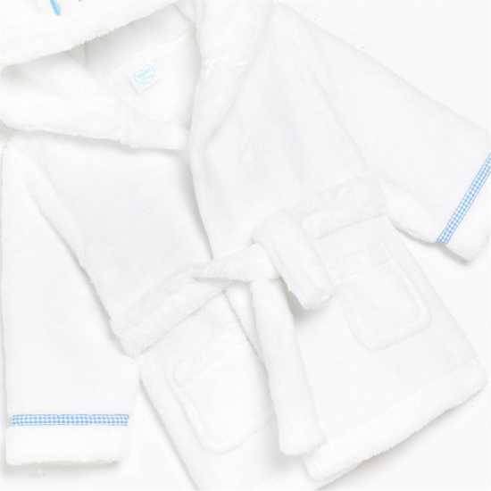 Baby Boy Prince Robe White/blue  Бебешки дрехи