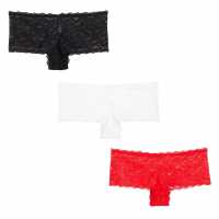 You 3 Pack Lace Frenchie Briefs  Дамско бельо