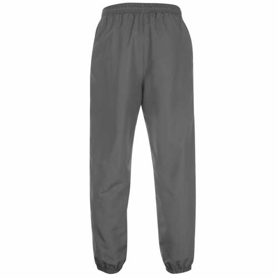 Slazenger Мъжко Долнище Woven Track Pants Mens Charcoal - Мъжко облекло за едри хора
