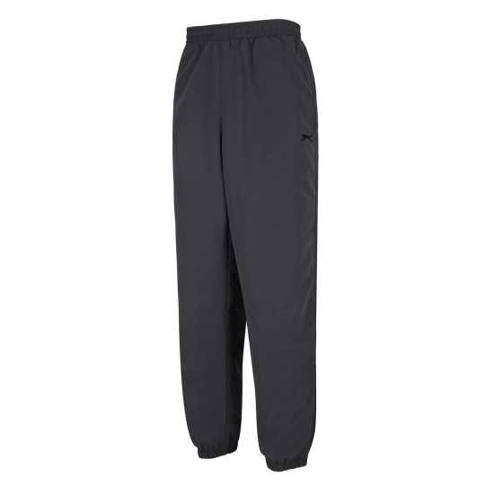 Slazenger Мъжко Долнище Woven Track Pants Mens Charcoal - Мъжко облекло за едри хора