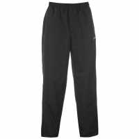 Slazenger Мъжко Долнище Open Hem Woven Sweatpants Mens Черно Мъжки долнища за бягане