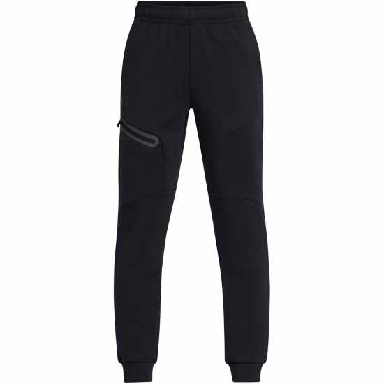 Under Armour Armour Ua B Unstoppable Flc Jogger Boys Черно Детски долнища за бягане