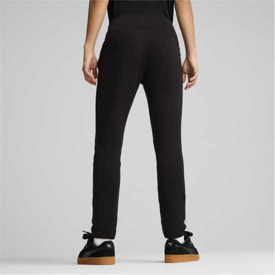 Puma Evostripe Closed Hem Fleece Joggers Черно 