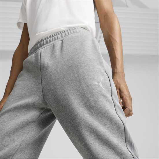 Puma Pants Dk Сива Хизър Мъжки меки спортни долнища
