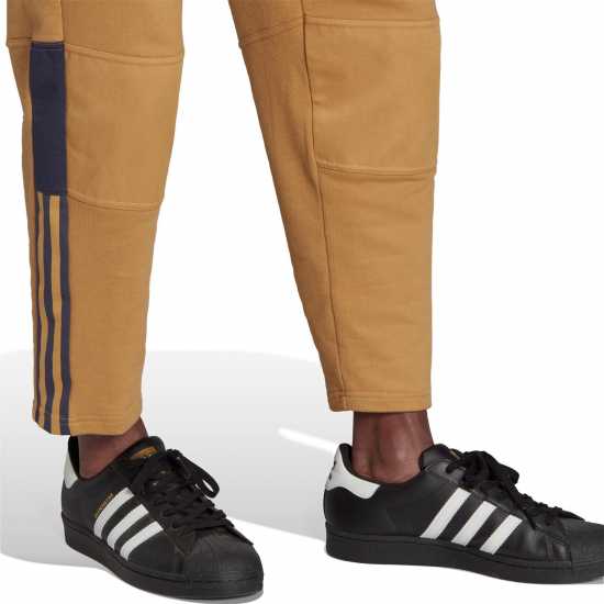 Adidas Мъжки Анцуг Tiro 7/8 Tracksuit Bottoms Mens Golden Beige Мъжко облекло за едри хора