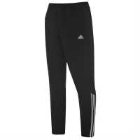 Sale Adidas Mens Samson 4.0 Pants Black/White Мъжко облекло за едри хора