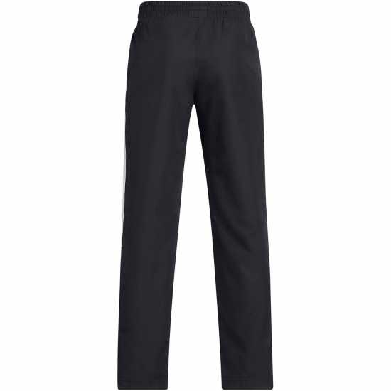 Under Armour Детско Долнище За Бягане Rival Fleece Jogging Bottoms Juniors Черно/бяло Детски долнища за бягане