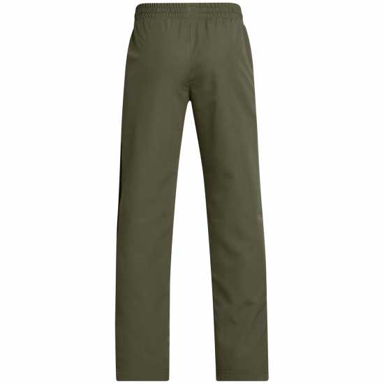 Under Armour Детско Долнище За Бягане Rival Fleece Jogging Bottoms Juniors Морено Зелено/Черно Детски долнища за бягане