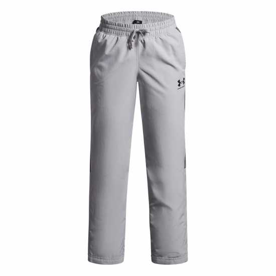 Under Armour Детско Долнище За Бягане Rival Fleece Jogging Bottoms Juniors Mod Gray Детски долнища за бягане