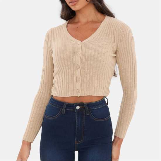 Плетена Жилетка Fine Gauge Knit Cardigan Плетена Жилетка Fine Gauge Knit Cardigan