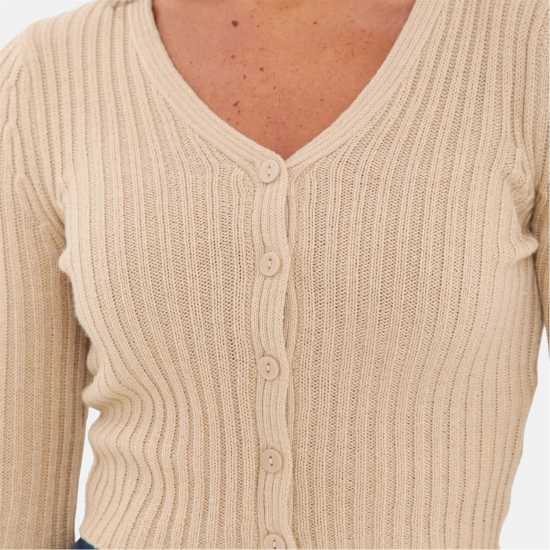 Плетена Жилетка Fine Gauge Knit Cardigan Плетена Жилетка Fine Gauge Knit Cardigan