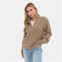 Плетена Жилетка Zip Through Cardigan Плетена Жилетка Zip Through Cardigan